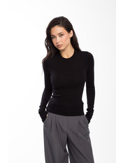 Лонгслів LNG-5068 S Чорний S Чорний