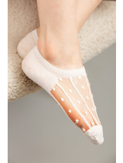 Жіночі слідки SL-593-22 Молочний 3 Молочний