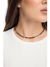 Чокер handmade HM-0016 Графітовий Чорний