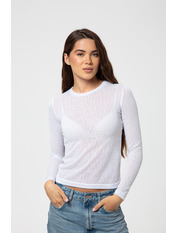 Лонгслів LNG-1253 Білий Білий XS XS