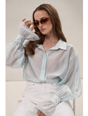 Сорочка однотонна  RA-1640 XS/S Блакитний Блакитний XS/S