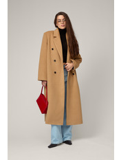 Пальто  KAR-113621 S Кемел Бежевий Кемел S