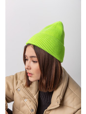 Бавовняна шапка SHP-47473 Зелений Світло-салатовий