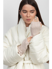 Мітенки M-11 one size Льон Бежевий Льон one size