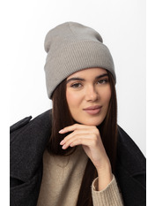 Трикотажна шапка SHP-50326 Туман Сірий