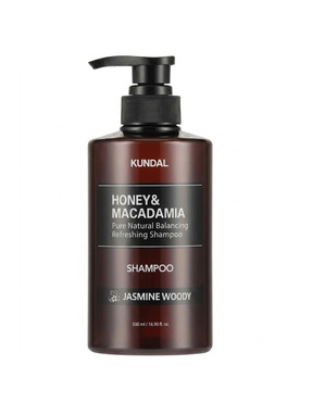 Шампунь відновлюючий Honey & Macadamia KUNDAL Aroma Edition Jasmine Woody