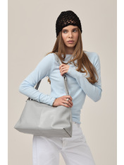 Сумка жіноча SYM-29-10361 Світло-сірий Сірий