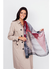 Шарф SBZ-1902 Бордовий