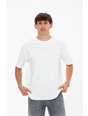 Футболка чоловіча прямого крою FUT-1017 S Молочний Молочний S