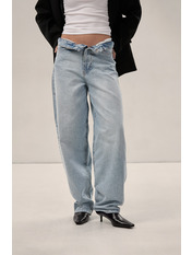 Джинси  BR-3144 40 Білий Блакитно-білий Блакитно-білий 40