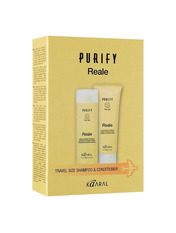 Дорожній набір для інтенсивного живлення Kaaral Purify Reale Travel Kit 2 шт Шампунь 100мл; Кондиціонер 75 мл