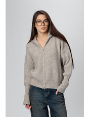 Кардиган  KAR-251080 one size Бежевий Бежевий one size