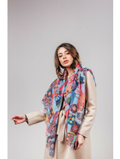 Хустка KP-1908 Світло-блакитний Блакитний