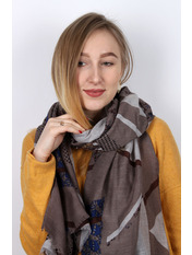 Шарф Вілена Сірий