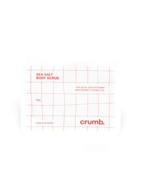 Скраб для тіла сольовий Crumb 60 г Cherry & Santal