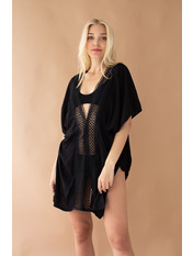 Туніка пляжна Кіллін Чорний one size
