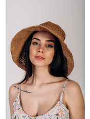 Капелюх слауч SHL-2008 Коричневий