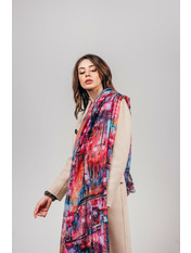 Шарф Сакі Бордовий