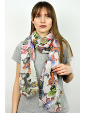 Шарф К1809 Бежевий яя_180*70