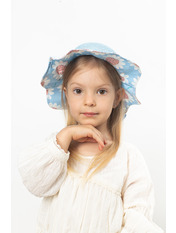 Дитячий капелюх SHL-3998 Блакитний. Блакитний