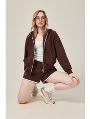 Трикотажний костюм з шортами KT-820 XS Коричневий Коричневий XS