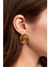 Сережки фігурні SER-13109 Золотистий