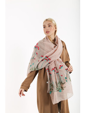 Шарф SV-04 Пудровий Рожевий