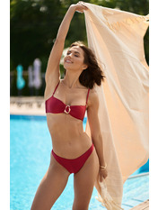 Роздільний купальник  сатиновий KU-1027 Червоний M Червоний M