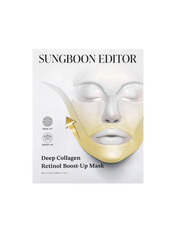 Гідрогелева маска з колагеном та ретинолом Sungboon Editor 25 мл Для всіх типів Універсальний Deep Collagen Retinol Boost-Up Mask Ліфтинг ефект