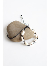 Браслет BR-21021 Молочний+чорний Білий Чорний Молочний