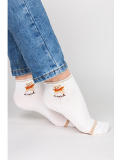 Шкарпетки SH-815-3 Молочний Молочно-бежевий 1