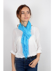 Шарф C-978 Світло-блакитний Блакитний