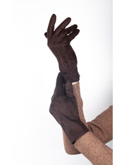 Рукавички RYK-3031 Темно-коричневий L Коричневий