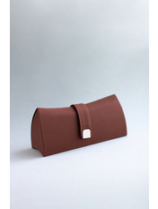 Чехол для очков Роксан Коричневий яя_16*7*5