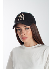 Бейсболка BK-5069 Бежевий Чорний Чорно-бежевий 57-58