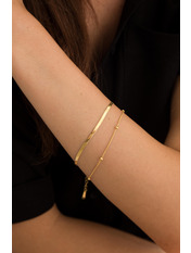 Браслет BRS-9627 Золотистий