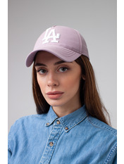 Бейсболка BK-4905 Білий 57-58 Біло-ліловий
