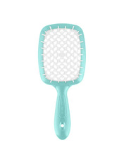 Щітка для волосся Janeke Superbrush Зелена з білим Зелений