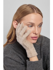 Рукавички X2301 one size Капучино Бежевий Капучино one size