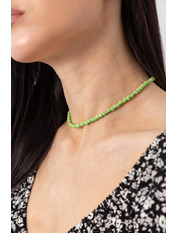 Чокер handmade HM-28 Зелений