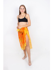 Парео пляжне Елегія яя_Жовто-помаранчевий Жовтий one size