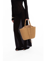 Плетена сумка SS-3201 Пісочний Бежевий