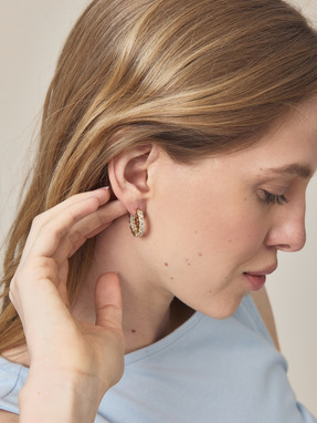 Сережки кільця SER-12882