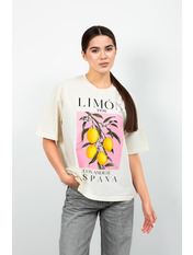 Футболка FUT-251117 Молочний one size Молочний one size