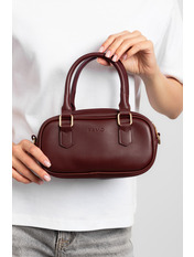 Сумка жіноча з еко-шкіри SYM-25-17 Бургунді Бордовий