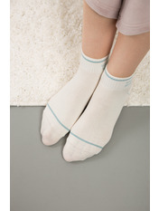 Шкарпетки SH-815-3-1 Молочно-блакитний 3 Молочний