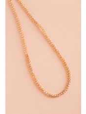 Чокер CH-2201 Бежевий Коричневий