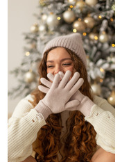 Рукавички RYK-PR-8 Білий Ваніль one size