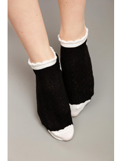 Шкарпетки SH-8034 Молочно-чорний 1 Молочний