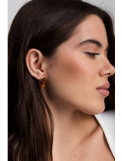 Сережки пусети SER-122 Золотистий